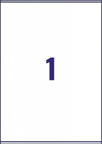 Produktbild Avery Versandet Etiketten 199,6x289,1mm L7167-100 weiss 100 Stk./100 Blatt