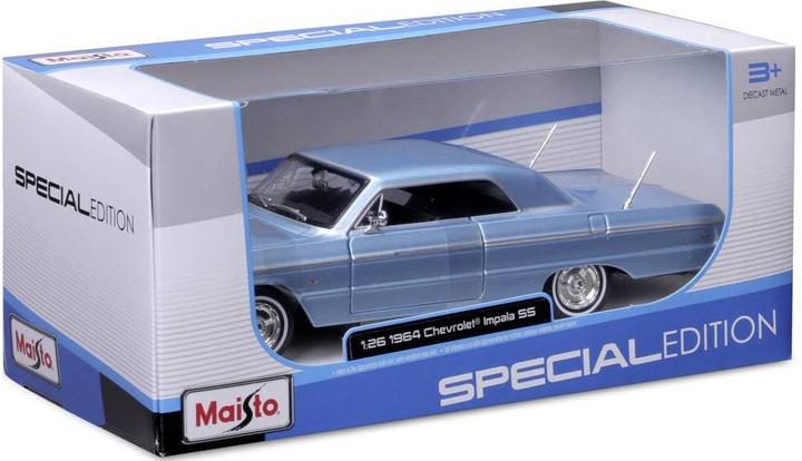 Immagine prodotto Maisto Chevrolet Impala 1964 1/24 blu
