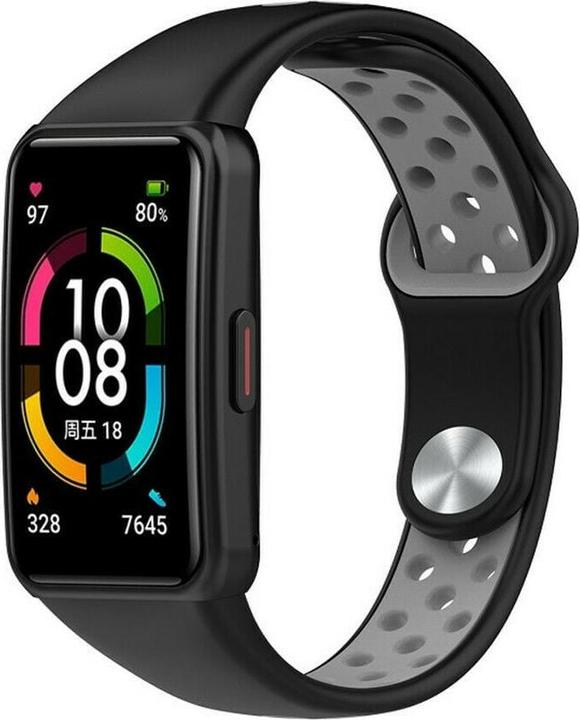 Actual product image Strap-it Sports bracelet (Silicone, Huawei Band 6)