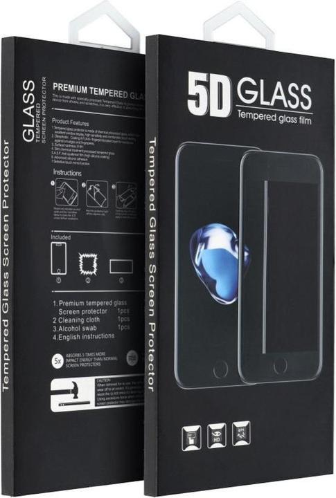 Actual product image OEM 2 Products without IMEI/SN 5D Full Glue Tempered Glass - for Samsung Galaxy S24 Plus black (2 Piece, Samsung Galaxy S24+)