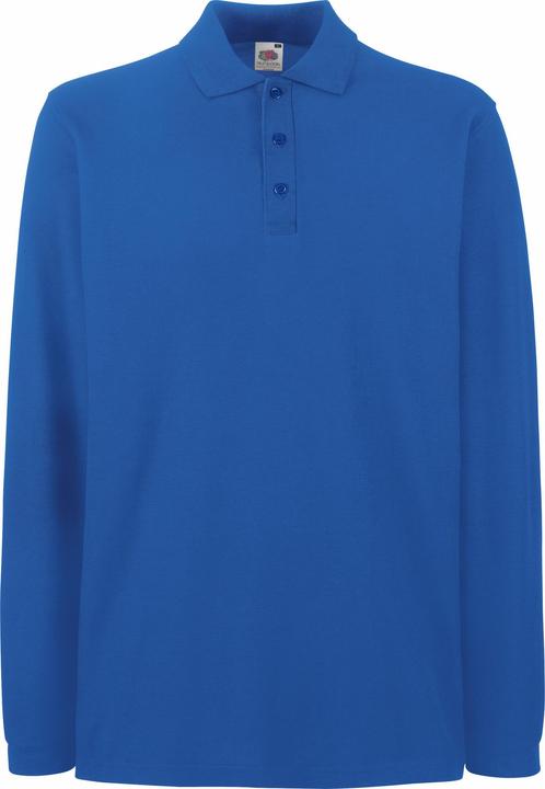Fruit of the Loom Premium Poloshirt Langarm (S)