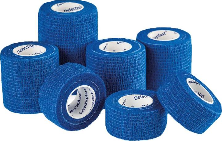 Produktbild Detectaplast Kohesiver Verband blau 10x4,5m