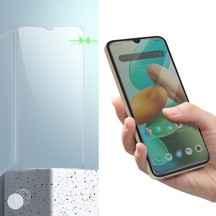 Immagine prodotto Avizar Pellicola di protezione del display in vetro di durezza 9H (1 Pezzo/i, Blackview A85)