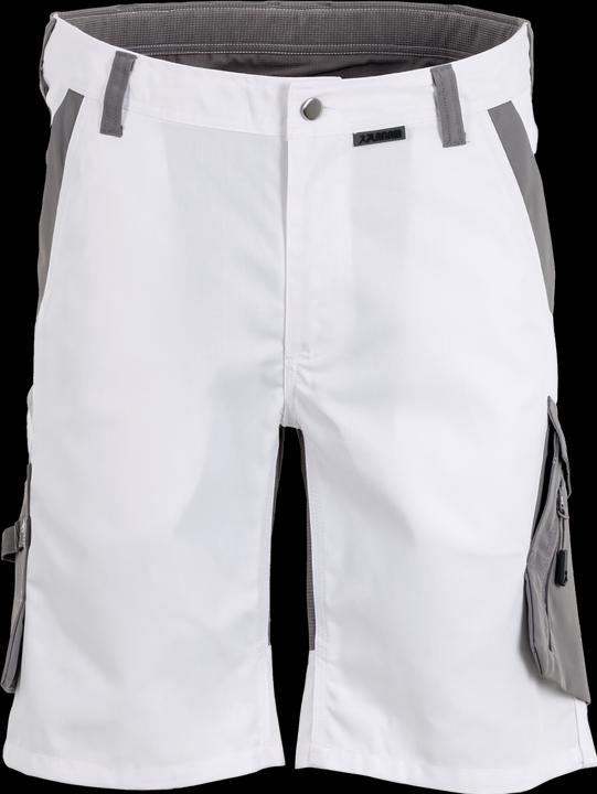 Actual product image Planam Men's shorts white/zinc XXXL 4XL (4XL)