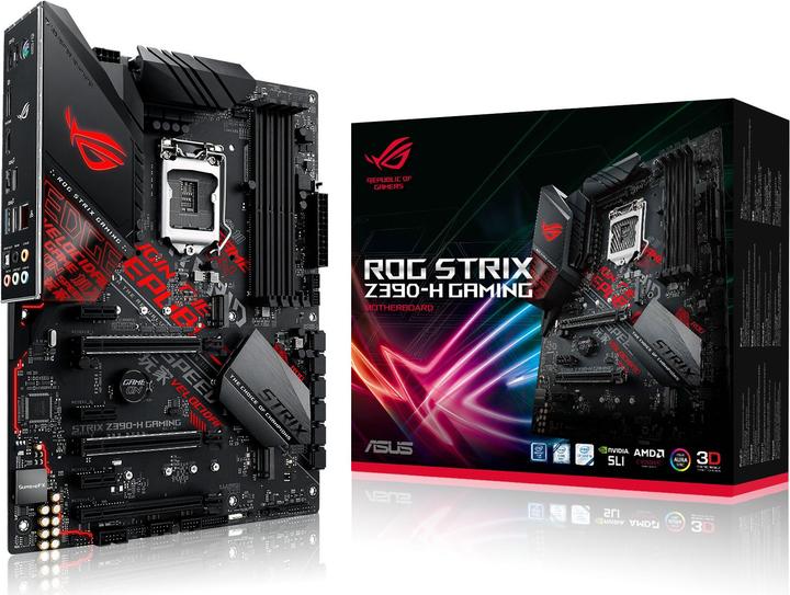 Produktbild ASUS ROG Strix Z390-H Gaming (LGA 1151, Intel Z390, ATX)