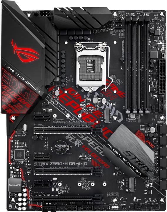 ASUS ROG Strix Z390-H Gaming (LGA 1151, Intel Z390, ATX)
