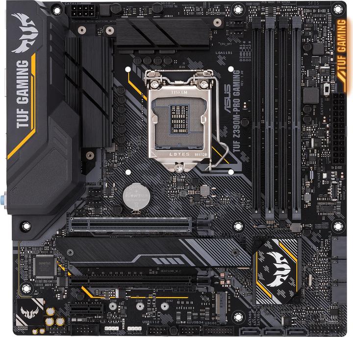 Actual product image ASUS TUF Z390M-Pro Gaming WiFi (LGA 1151, Intel Z390, mATX)