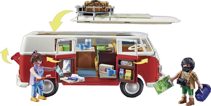 Produktbild Playmobil Volkswagen T1 Camping Bus (70176, Playmobil Volkswagen)