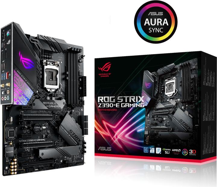 Actual product image ASUS ROG Strix Z390-E Gaming (LGA 1151, Intel Z390, ATX)