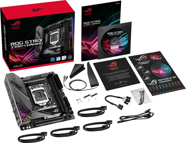Actual product image ASUS ROG Strix Z390-I Gaming (LGA 1151, Intel Z390, Mini-ITX)