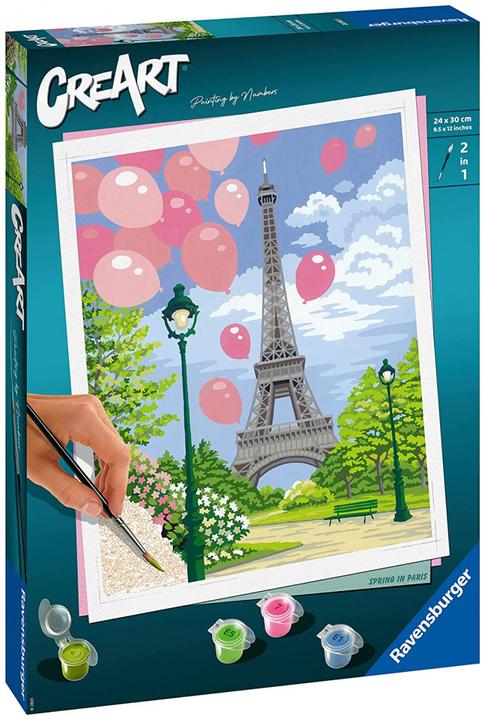 Image du produit Ravensburger Peinture par numéros- Le printemps à Paris