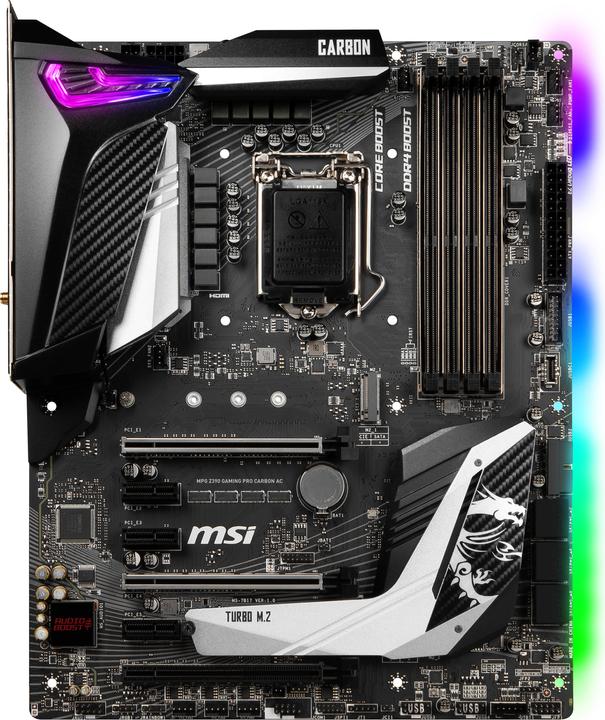 MSI MPG Z390 Gaming Pro Carbon AC (LGA 1151, Intel Z390, ATX)