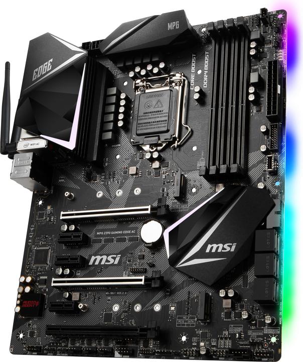 Produktbild MSI MPG Z390 Gaming Edge AC (LGA 1151, Intel Z390, ATX)