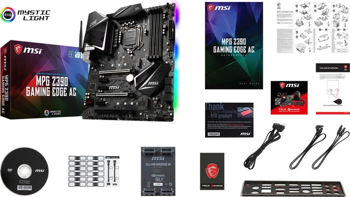 Produktbild MSI MPG Z390 Gaming Edge AC (LGA 1151, Intel Z390, ATX)