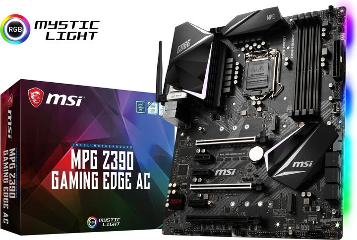 Produktbild MSI MPG Z390 Gaming Edge AC (LGA 1151, Intel Z390, ATX)