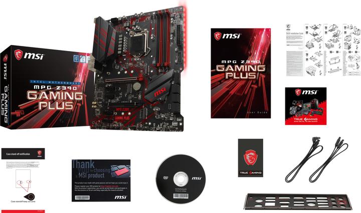 Immagine prodotto MSI MPG Z390 Gaming Plus (LGA 1151, Intel Z390, ATX)