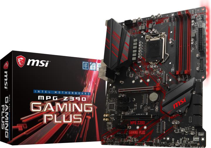 Immagine prodotto MSI MPG Z390 Gaming Plus (LGA 1151, Intel Z390, ATX)