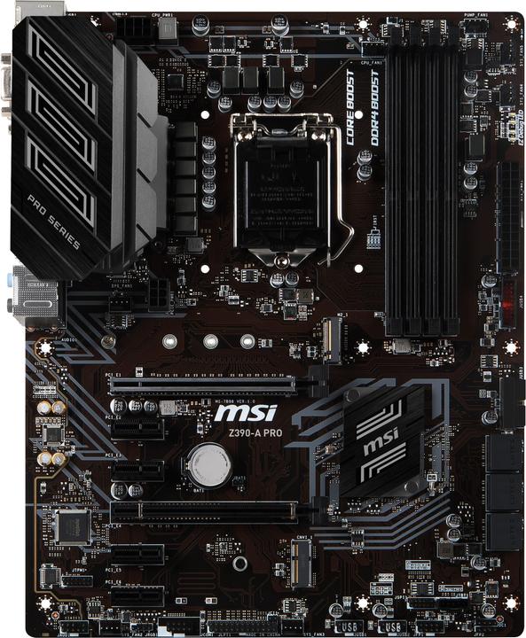 Produktbild MSI Z390-A Pro (LGA 1151, Intel Z390, ATX)