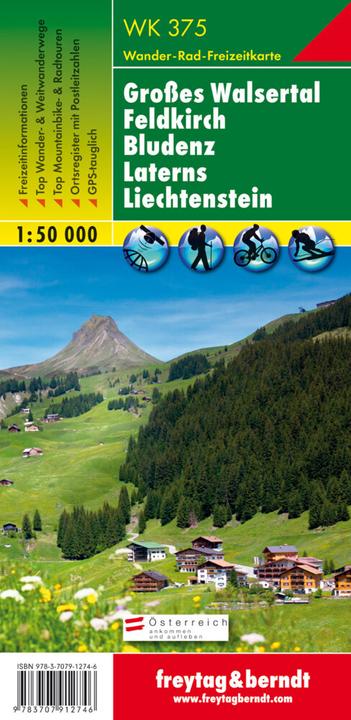 Produktbild Grosses Walsertal - Feldkirch - Bludenz - Laterns - Liechtenstein 50000