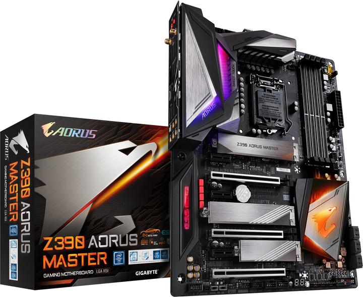 Produktbild Gigabyte Z390 Aorus Master (LGA 1151, Intel Z390, ATX)