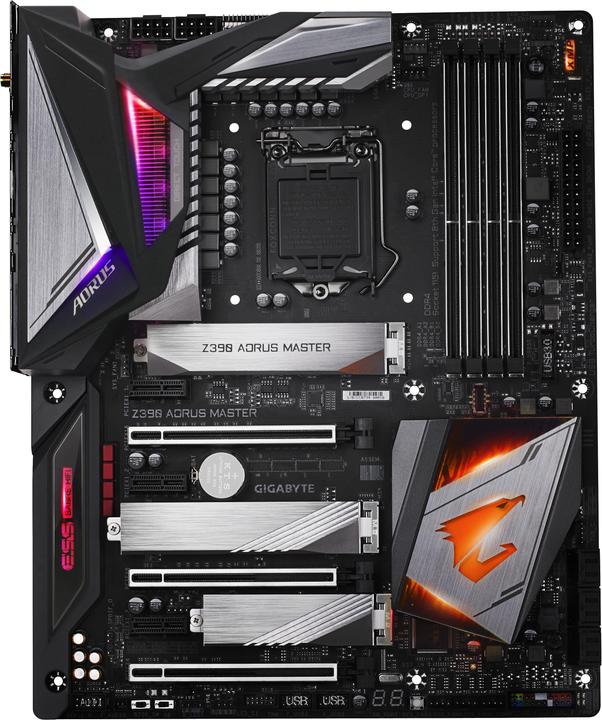 Produktbild Gigabyte Z390 Aorus Master (LGA 1151, Intel Z390, ATX)
