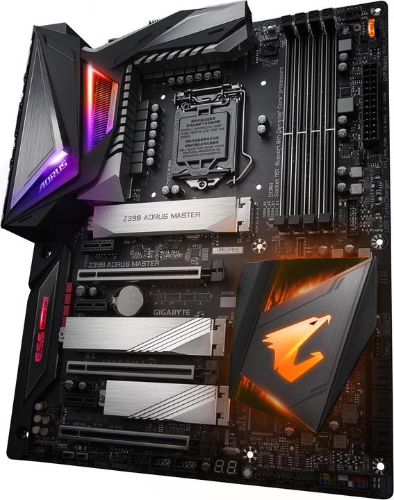 Produktbild Gigabyte Z390 Aorus Master (LGA 1151, Intel Z390, ATX)
