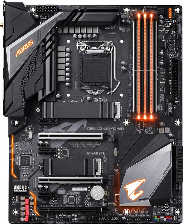 Produktbild Gigabyte Z390 Aorus Pro WiFi (LGA 1151, Intel Z390, ATX)