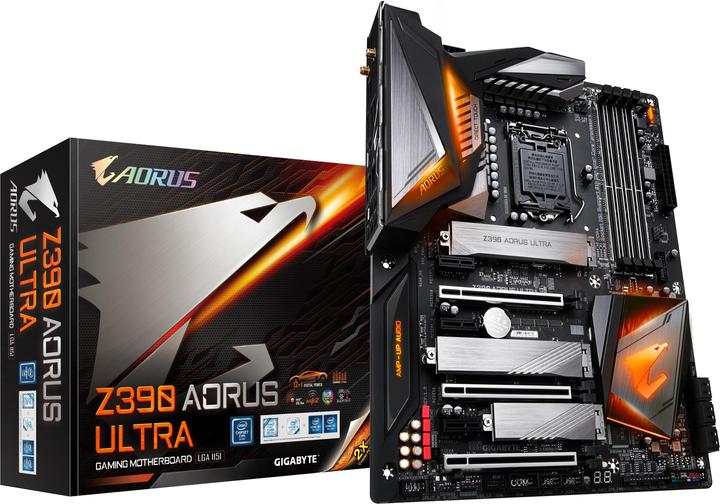 Produktbild Gigabyte Z390 Aorus Ultra (LGA 1151, Intel Z390, ATX)