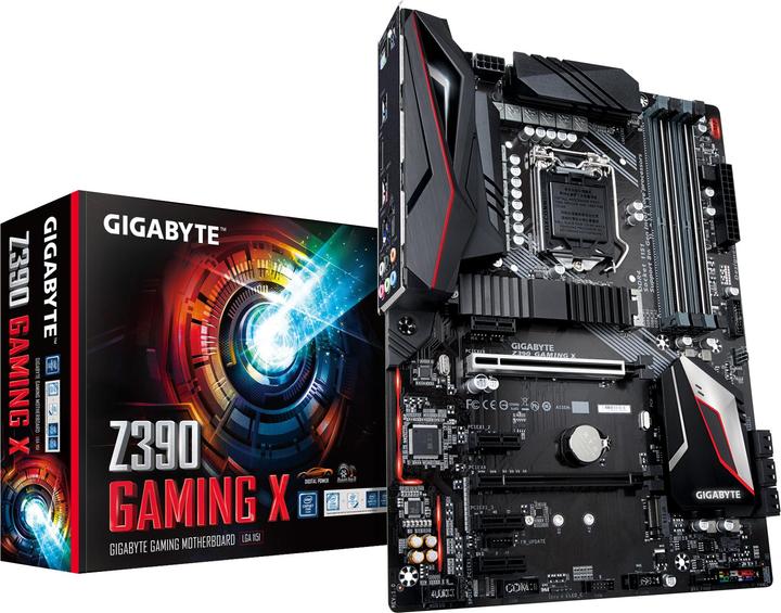 Actual product image Gigabyte Z390 Gaming X (LGA 1151, Intel Z390, ATX)