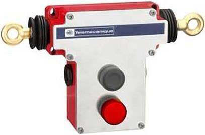 Produktbild TE Sensors E-Stop Rope Pull Switch, Dual, 1/2 NPT
