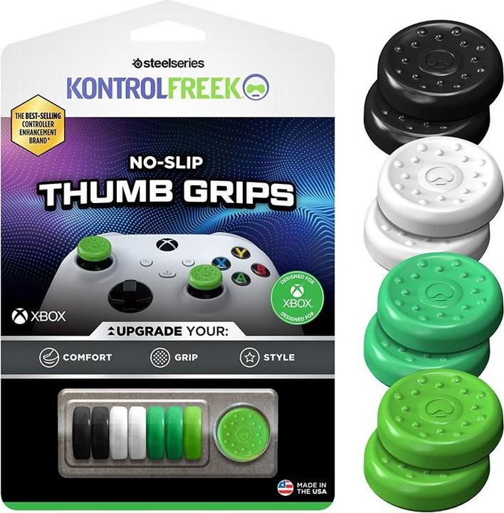 Image du produit SteelSeries No-Slip Thumbgrip 8-pack - XBX (Xbox 360, Xbox Series S, Xbox Series X, Xbox One S)