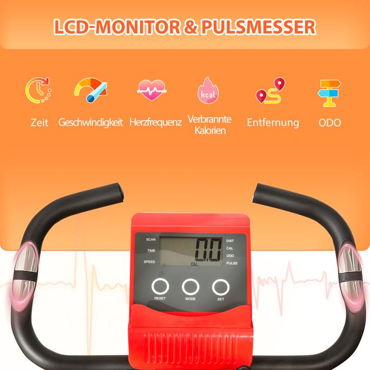 Actual product image Homcom Bike trainer with LCD display