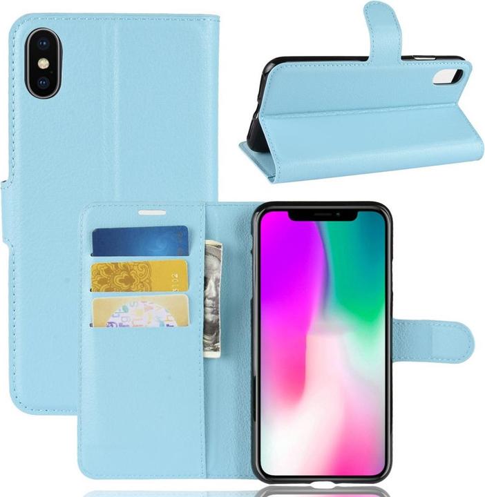 Produktbild Cover-Discount Leder Hülle mit Kartenfach (Apple iPhone XR)