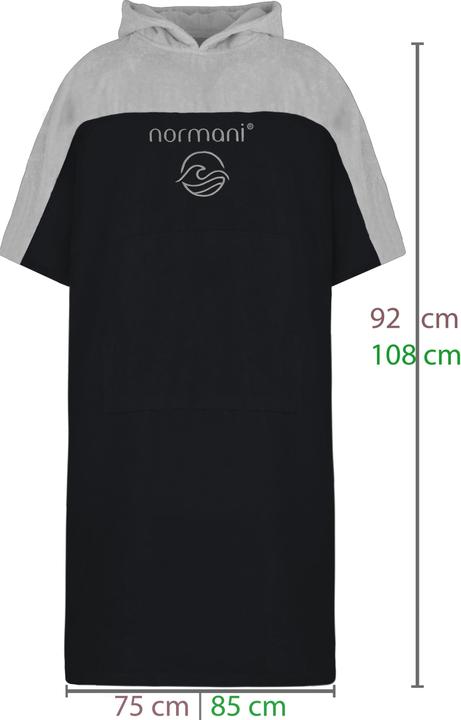 Actual product image Normani Surfer Poncho Kuta - 8535 (S/M)