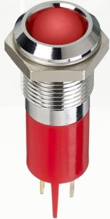 Produktbild Rs Pro 14mm prom hyper bright LED, red 12Vdc