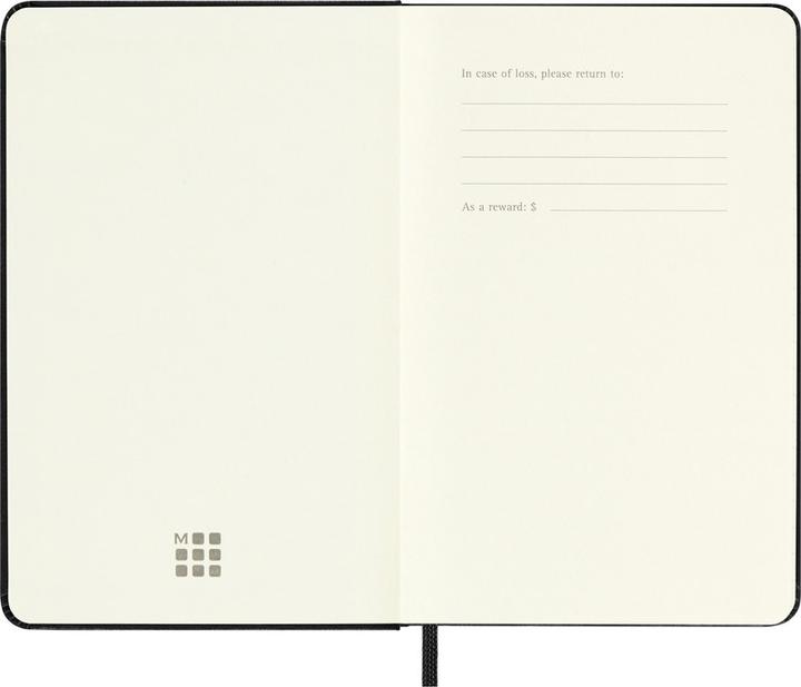 Produktbild Moleskine Notizkalender (A6, Pocket, Englisch)