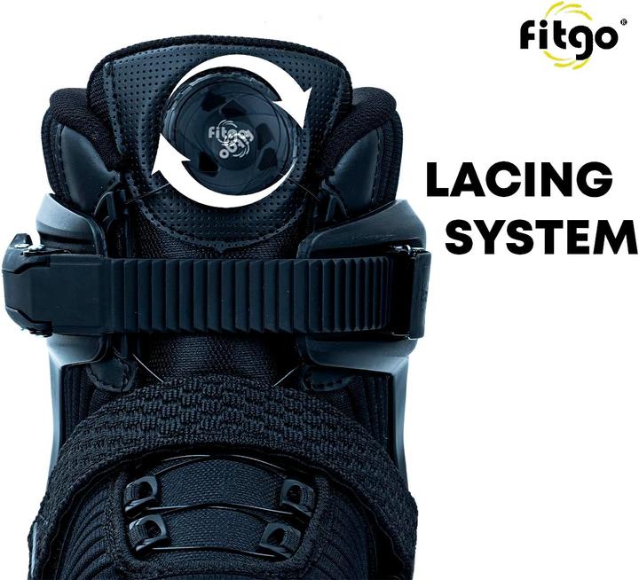 Produktbild Story Epic FitGo Inlineskates schwarz 44 (1101005103129) (44)