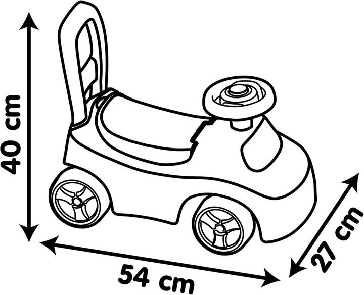 Immagine prodotto Smoby Auto Cavalcabile Rosa