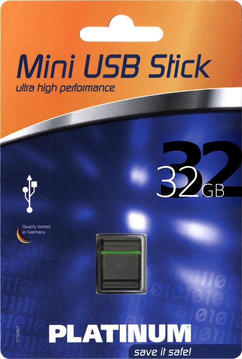 Produktbild BestMedia Platinum HighSpeed Mini (32 GB, USB-A, USB 2.0)