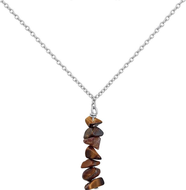 Produktbild Kuzzoi Edelsteinkette (925er Sterling Silber, Tigerauge)