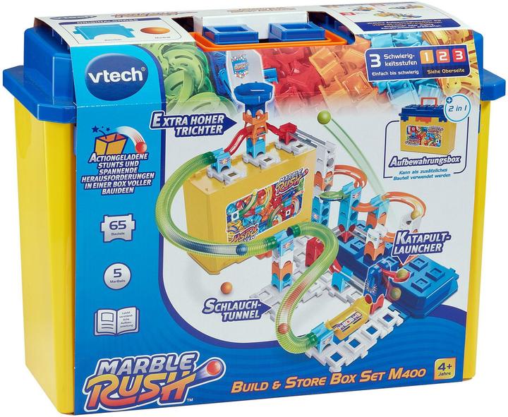 Productafbeelding VTech Marble Rush - Bouw & Bewaar Dozenset M400