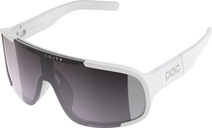 Actual product image Poc Aspire Mid sports glasses (Hydrogen White, Partly Sunny Silver, clarity road-sunny gold)