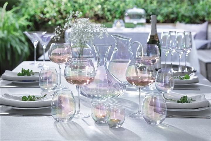 Produktbild LSA Pearl Rotweinglas 460ml - perlmutter x 4 (46 cl, 1 Gläser, Rotweingläser)