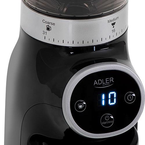 Produktbild Adler AD 4450 Burr coffee grinder, Black (EU-Stecker)