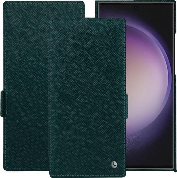 Actual product image Noreve Horizontal leather flap shell (Samsung Galaxy S23 Ultra)