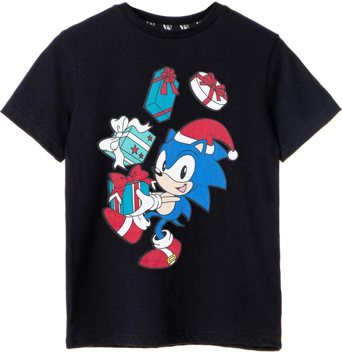 Immagine prodotto Sonic The Hedgehog Maglietta Natale Regalo Maniche Corte Ragazzi (104)