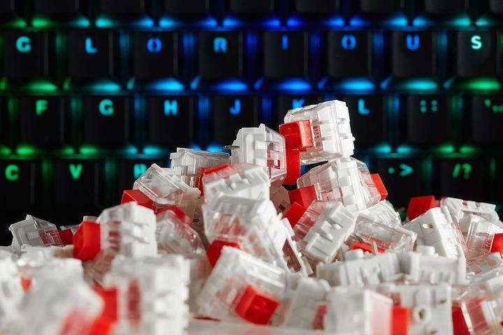 Produktbild Glorious PC Gaming Race Kailh Box Red Switches
