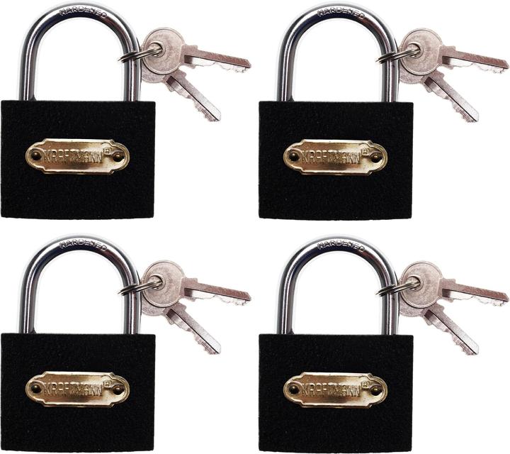 Immagine prodotto BGS Serie di lucchetti a chiave unica tipo L 35 mm 4 pz.