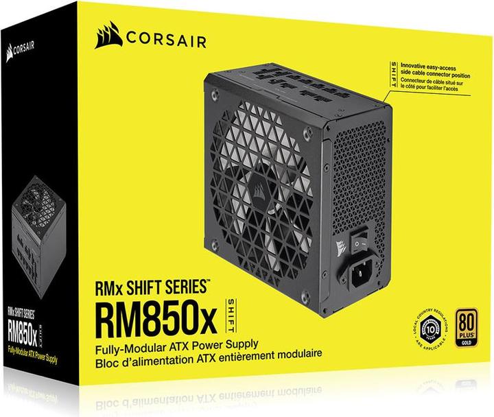 Productafbeelding Corsair RM850x SHIFT 80 PLUS Gold (850 W)