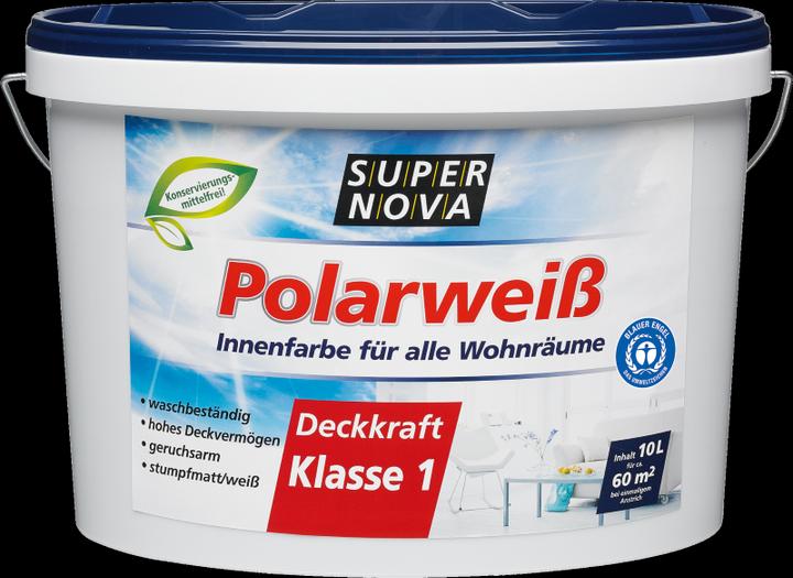 Actual product image Super Nova Polar white (White, 5 l)